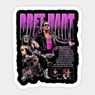 Bret Hart The Moment Sticker